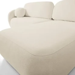 Narożnik Salby z funkcją spania prawy     beżowy Sicuro 55