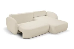 Narożnik Salby z funkcją spania prawy     beżowy Sicuro 55