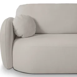 Narożnik Salby z funkcją spania prawy     szary jasny Sicuro 65