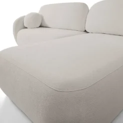 Narożnik Salby z funkcją spania prawy     szary jasny Sicuro 65