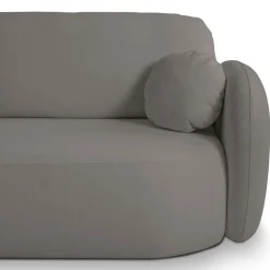 Narożnik Salby z funkcją spania lewy      szary Sicuro 75