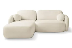 Narożnik Salby z funkcją spania lewy      beżowy Sicuro 55