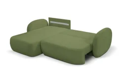 Narożnik Salby z funkcją spania lewy      zielony Sicuro 20