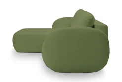 Narożnik Salby z funkcją spania lewy      zielony Sicuro 20