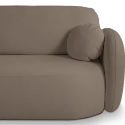 Narożnik Salby z funkcją spania lewy brązowy Sicuro 45