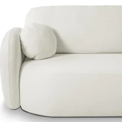 Narożnik Salby z funkcją spania prawy     biały Sicuro 60