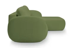 Narożnik Salby z funkcją spania prawy     zielony Sicuro 20