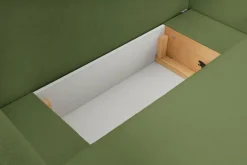 Narożnik Salby z funkcją spania prawy     zielony Sicuro 20