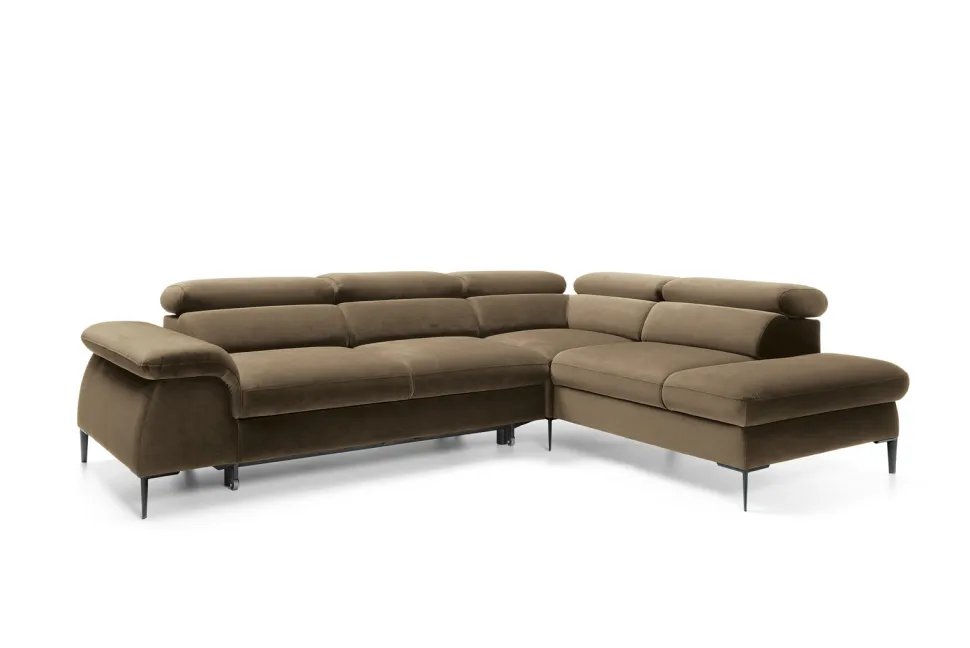 Narożnik Silvo L prawy oliwkowy Vogue 10