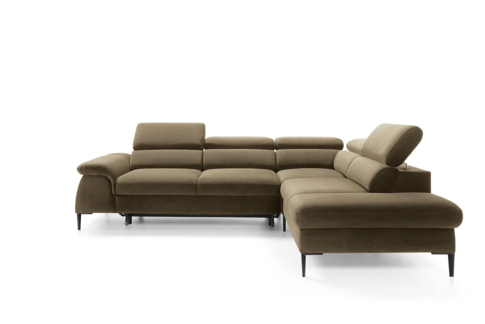 Narożnik Silvo L prawy oliwkowy Vogue 10