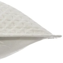 Narzuta Dolce 240 x 260 cm z dwiema  poszewkami na poduszki kość słoniowa