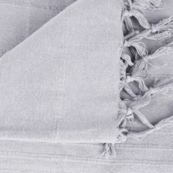 Narzuta na łóżko Jete szara 230x250 cm