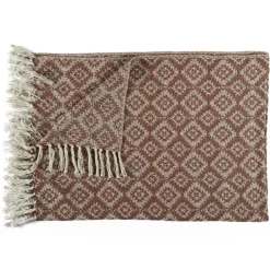 Narzuta na łóżko Vanir czerwona 120x150 cm