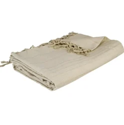 Narzuta na łóżko Vintage beżowe 160x220cm