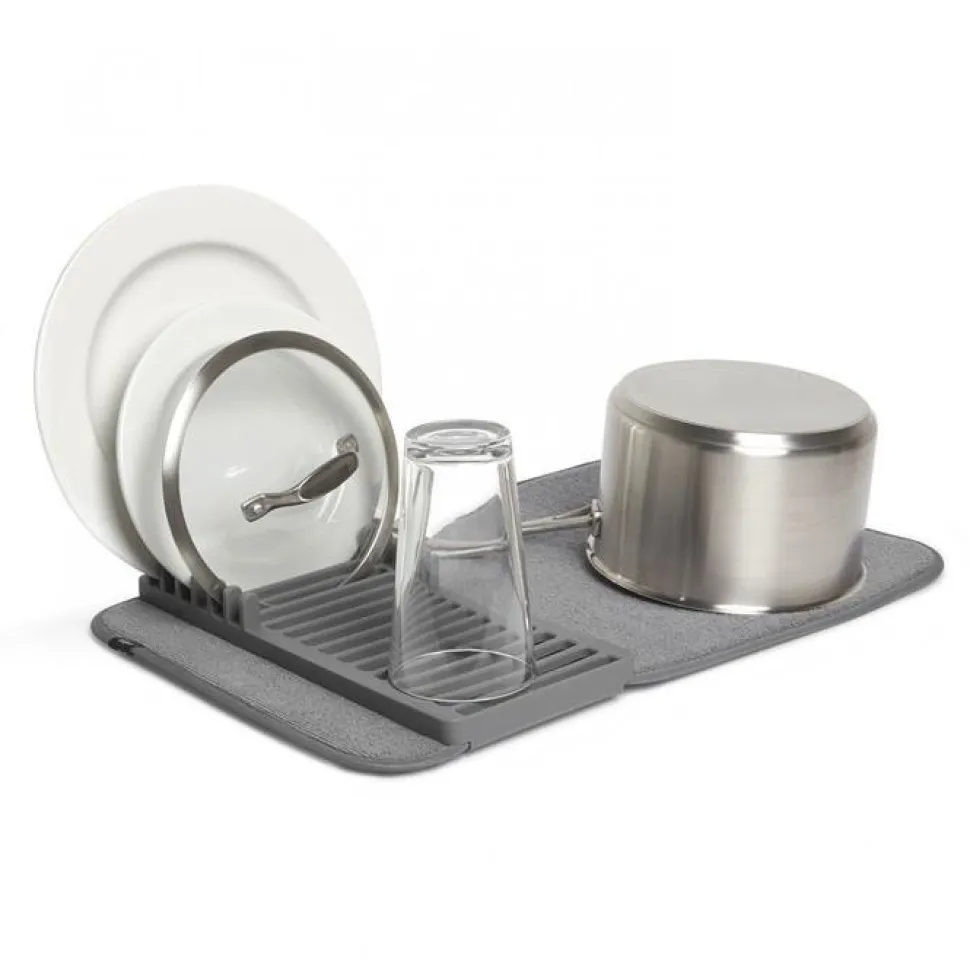 Ociekacz, suszarka do naczyń, mini, szara, UDRY