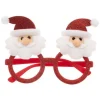Okulary świąteczne Mikołaj czerwone