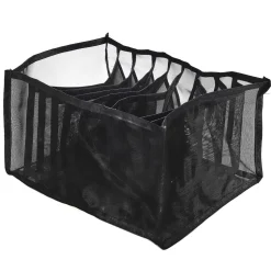 Organizer do szuflady na odzież czarny