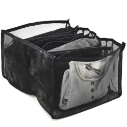 Organizer do szuflady na odzież czarny