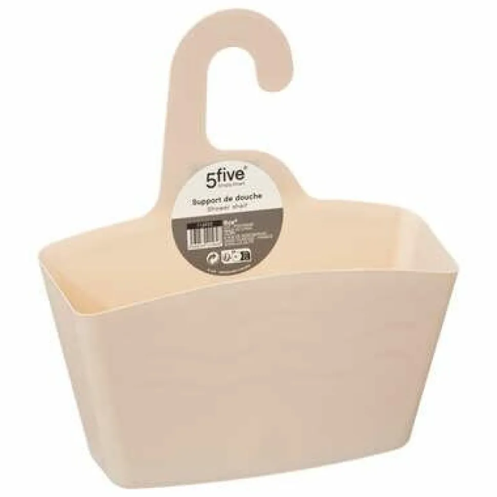 Organizer pod prysznic beżowy