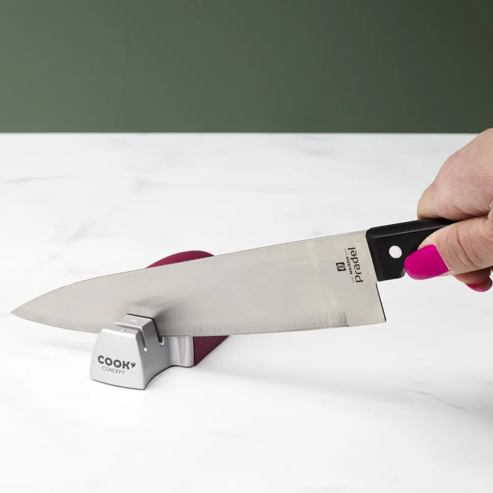 Ostrzałka do noży biała