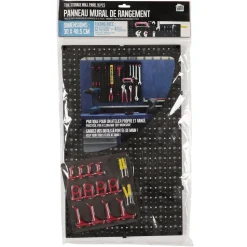 Panel ścienny do przechowywania narzędzi 16 elementów