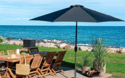 Parasol ogrodowy Houston czarny