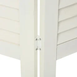 Parawan Camila drewniany biały