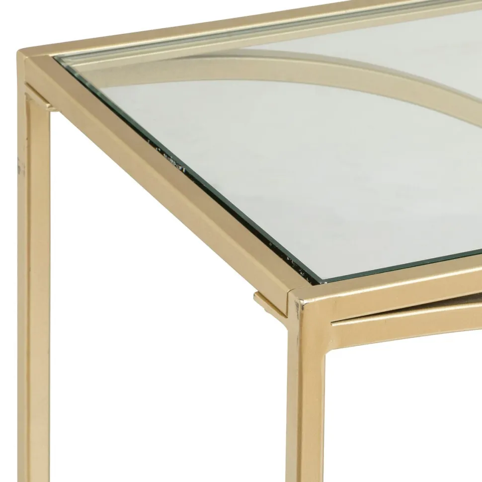 Półka Artif niska złota