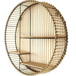 Półka Bali boho okrągła  wisząca
