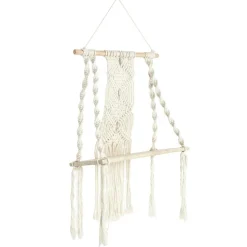 Półka Boho średnia macrama beżowa