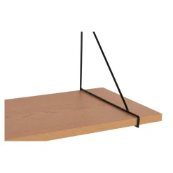 Półka Chiba 120cm naturalna/ czarna