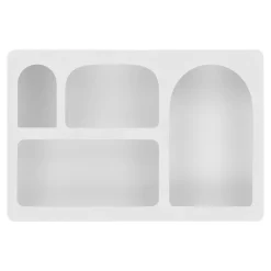 Półka ścienna Bryne biała