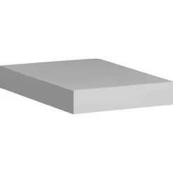 Półka ścienna samowisząca 23cm biała