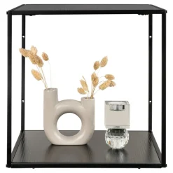 Półka ścienna Vita okleina dąb czarny