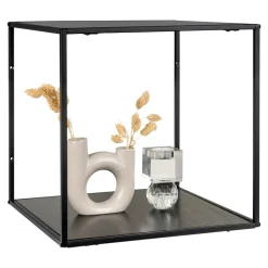 Półka ścienna Vita okleina dąb czarny