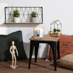 Półka ścienna Wire złota