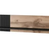Półka 150cm Adre dąb wotan/ czarny