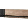 Półka 180cm Adre dąb wotan/ czarny