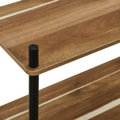 Półka Ritsu 3-poziomowa z efektem drewna