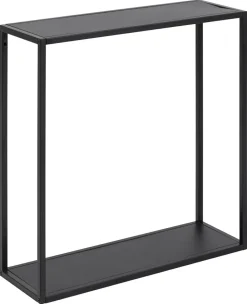 Półka wisząca Geelong kwadratowa czarna