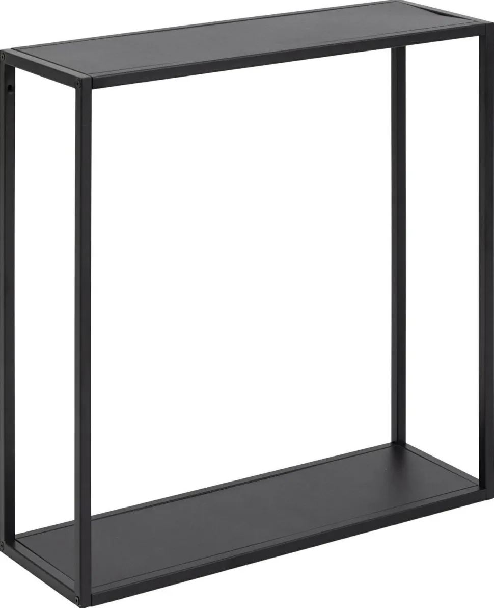 Półka wisząca Geelong kwadratowa czarna