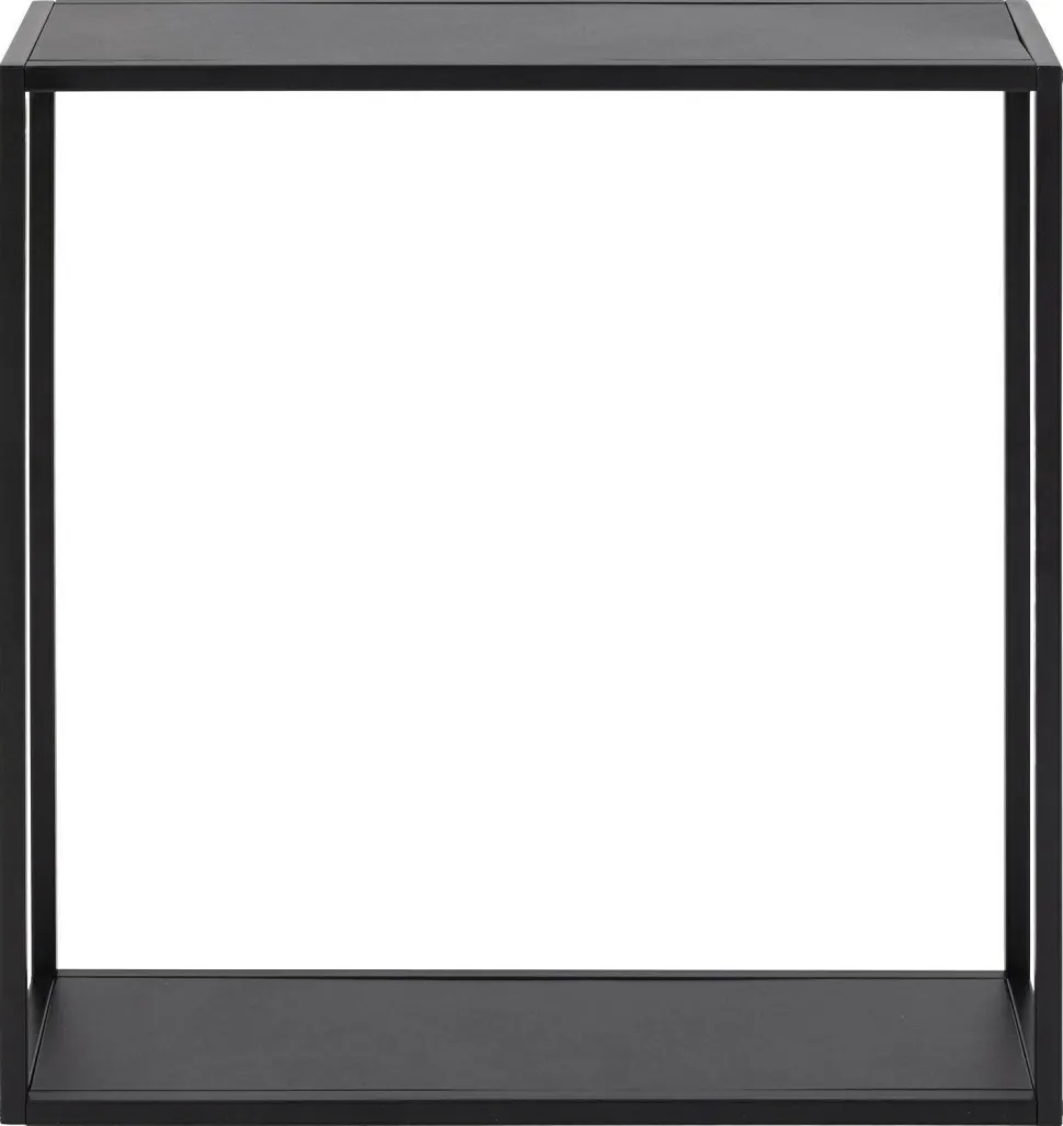 Półka wisząca Geelong kwadratowa czarna