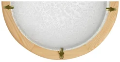 Plafon 010 plaf 1/2 30 ditrevi 1x60W biały drewno sosna