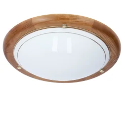 Plafon 1030 plaf 30 drewno standard  1x60W E27 dąb