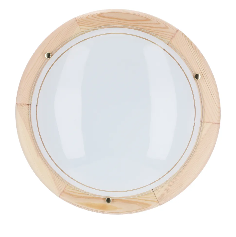 Plafon 1030 plaf 40 drewno standard 2x60W E27 sosna