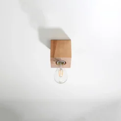 Plafon ARIZ naturalne drewno