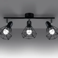 Plafon ARTEMIS 3 czarny