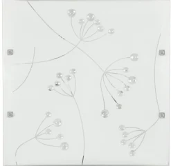 Plafon Arty 40x40 2x60W E27 kryształki