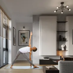 Plafon BELUCI 2 czarny