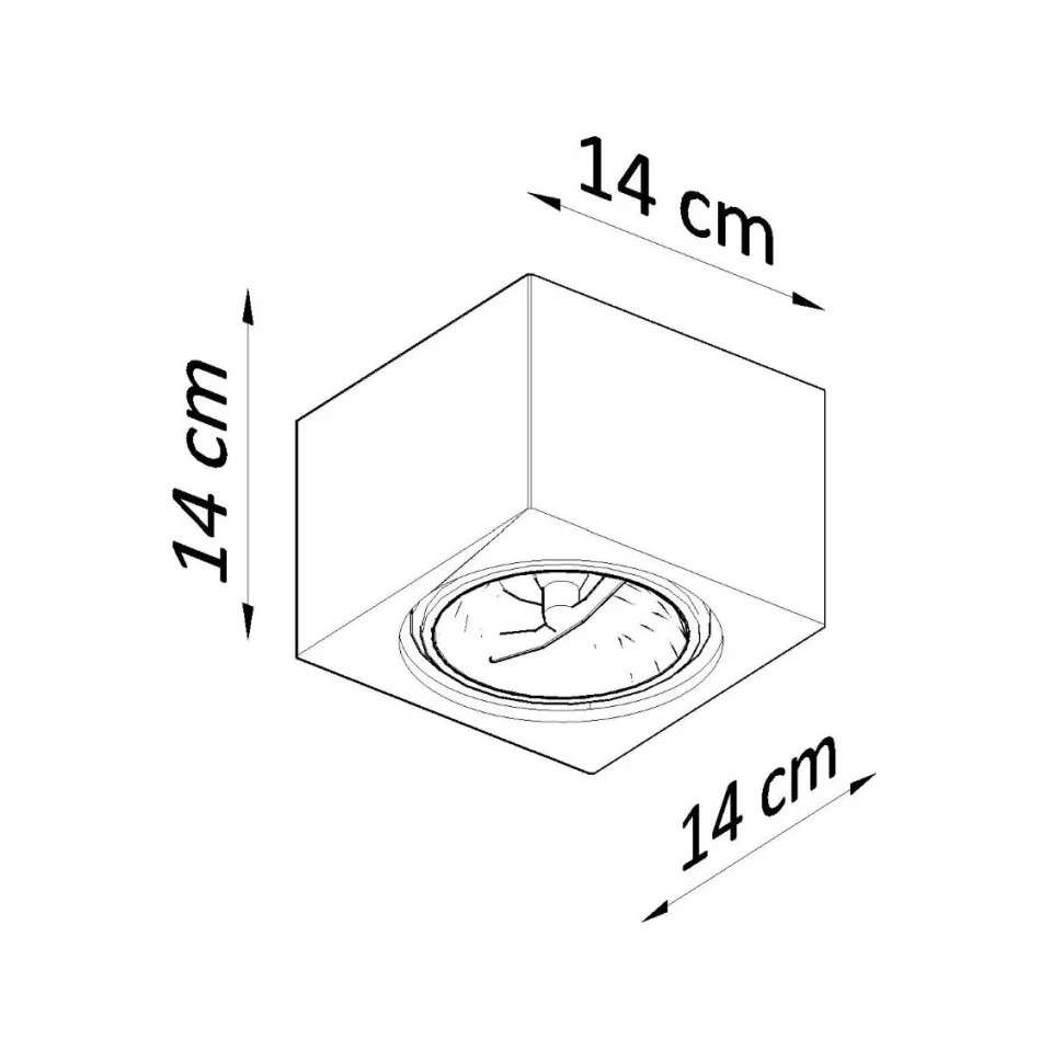 Plafon ceramiczny SEIDA